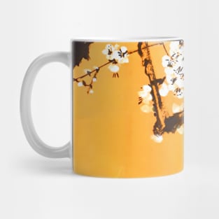 White Plum Blossom Mug